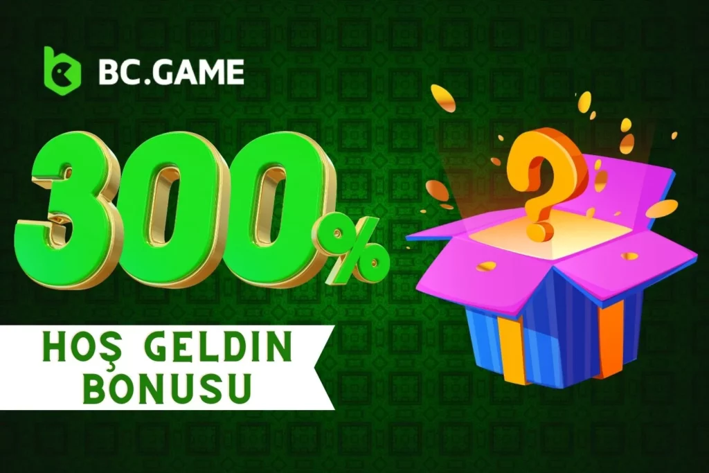 BC Game hoş geldin bonusu