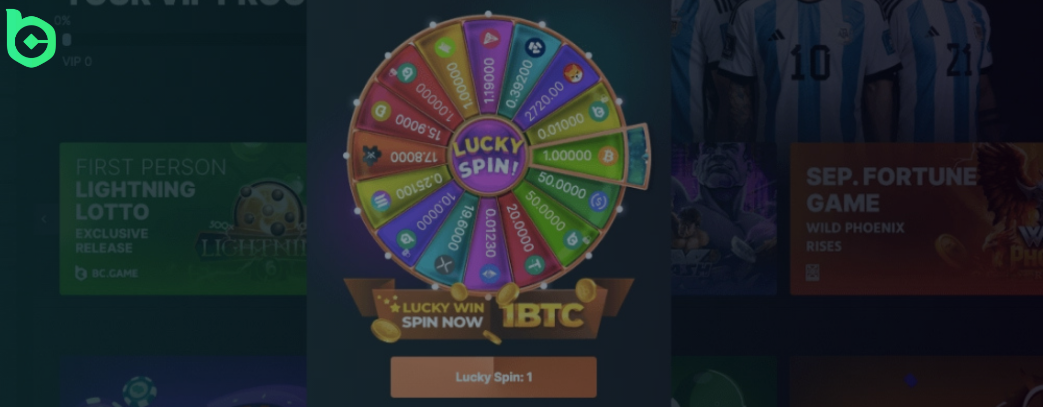 How to Get Free Spins on BC Game